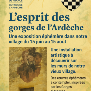 Exposition : l'esprit des Gorges de l'Ardèche