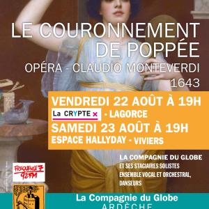 Le Couronnement de Poppée - opéra Monteverdi