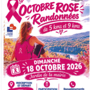 Octobre Rose - Randonnées de 5 et 9 km