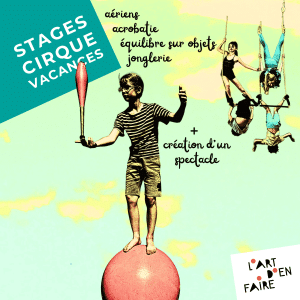 Stage cirque vacances