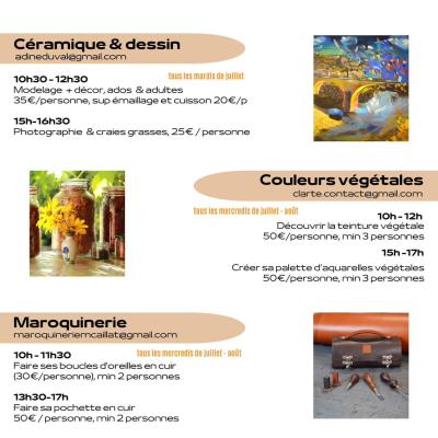 Ateliers Art & Artisanat