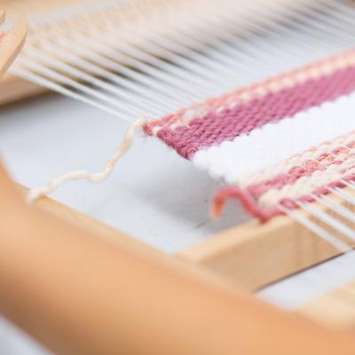 Démonstration de tissage au musée !