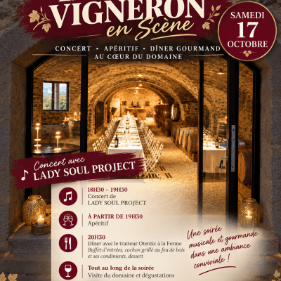La Table du Vigneron en Scène au domaine de Bournet