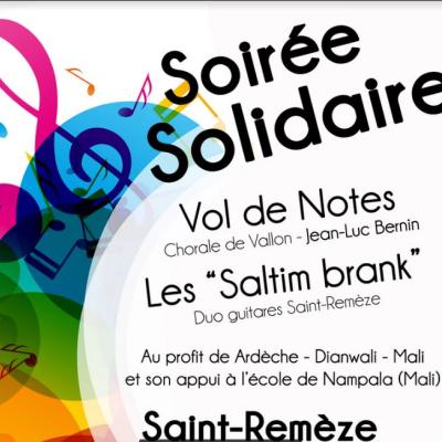 Concert Chorale Vol de Notes et Duo guitares Les Saltim brank