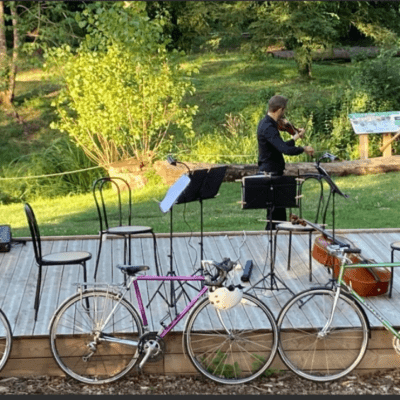 Concerts en roues libres - Etape d’Aubenas à Lagorce