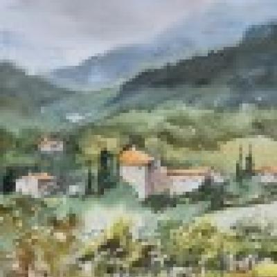 Exposition d'aquarelles