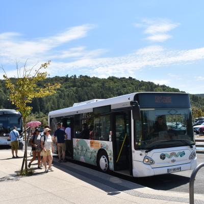 Navette du Pont d'Arc à la gare routière