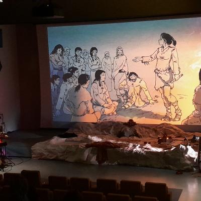 Nuit européenne des Musées à l'Aven d'Orgnac, Grand site de France : spectacle BD-Concert !