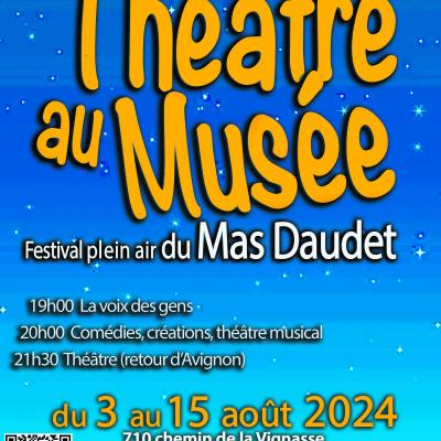 Théâtre au Musée : Festival du Mas Daudet