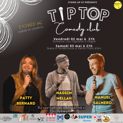 Tip Top Comedy Club - Vallon Pont d'Arc