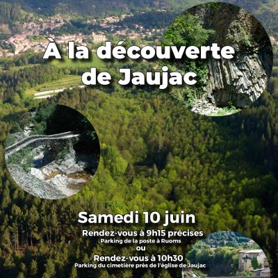 Visite commentée de Jaujac