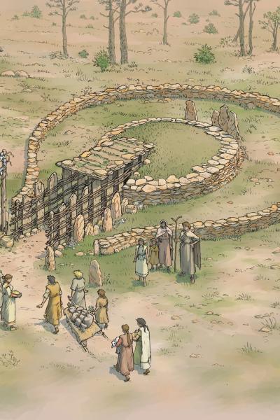 "Plus belle la mort : enquêtes sur les rites funéraires de la Préhistoire" exposition à découvrir sur le Grand Site de France de l'Aven d'Orgnac