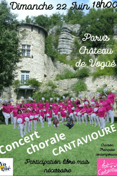 Concert chorale Cantavioure