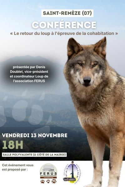 Conférence sur le loup