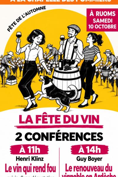 Conférences autour du vin