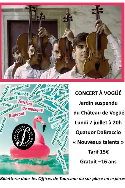 Festival Cordes en ballade : le concert off