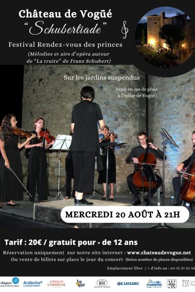 Festival Rendez-vous des princes : Schubertiade