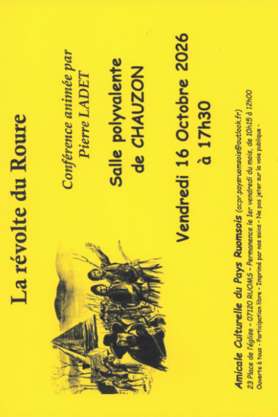 La révolte du Roure