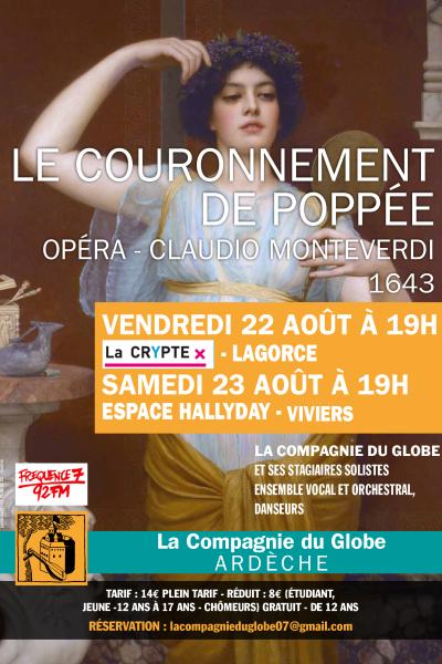 Le Couronnement de Poppée - opéra Monteverdi