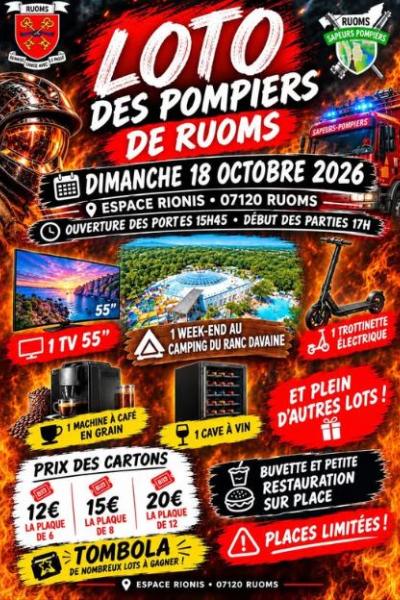 Loto des pompiers