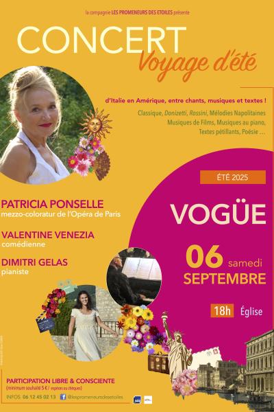 Spectacle : Voyage d'été
