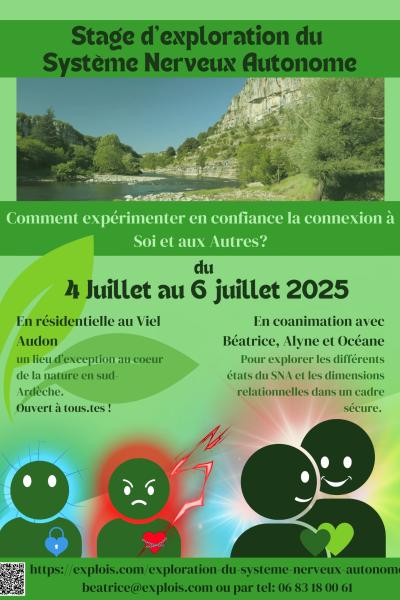 Stage d'exploration des 3 états du Système Nerveux Autonome