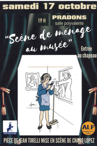 Théâtre : Scène de ménage au musée