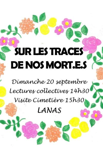 Visite commentée au Cimetière de Lanas