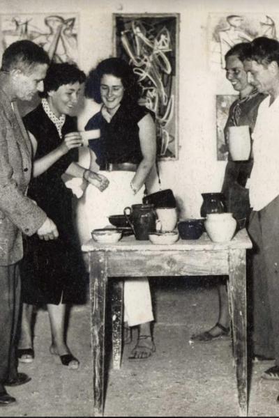 Les artistes d’Alba-la-Romaine 1950 > 1955