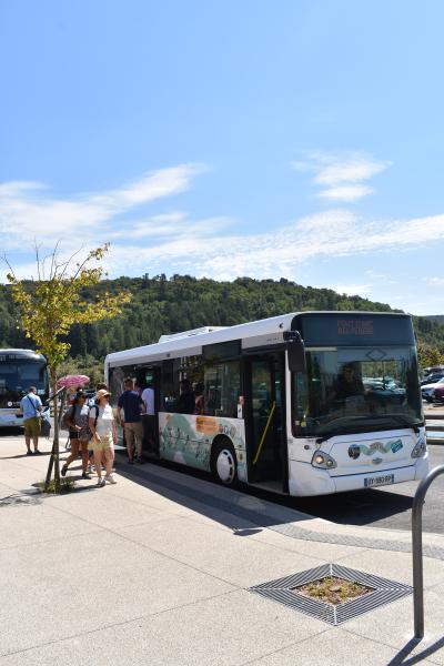 Navette du Pont d'Arc à la gare routière