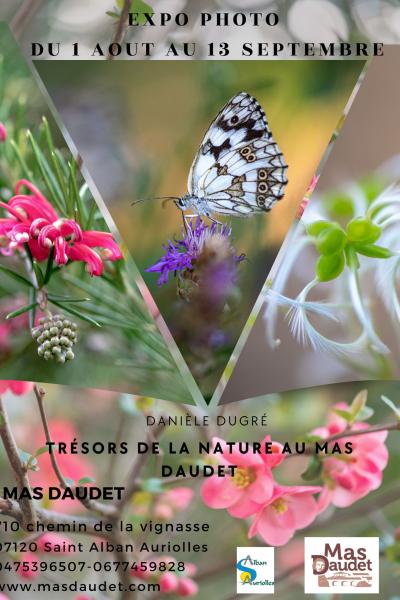 Trésors de la Nature au Mas Daudet, photographies de Danièle Dugré