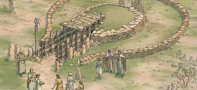 "Plus belle la mort : enquêtes sur les rites funéraires de la Préhistoire" exposition à découvrir sur le Grand Site de France de l'Aven d'Orgnac