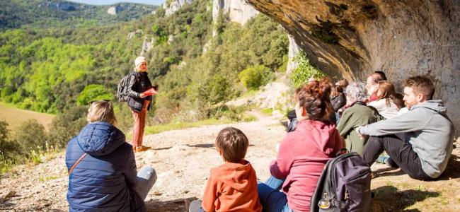Le petit Tom des Cavernes au Pont d'Arc