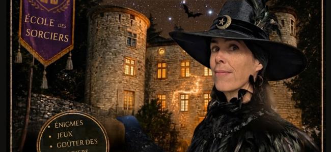 Nocturnes d'Halloween l'école des sorciers au Château de Vogüé